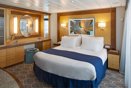 Owner´s Suite, ložnice - Jewel of the Seas