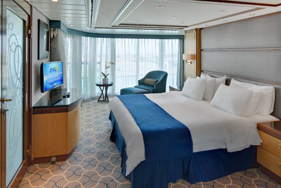 Royal Suite, ložnice - Jewel of the Seas