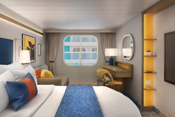 Kajuty s výhledem na čtvrť Surfside (T5) - Legend of the Seas