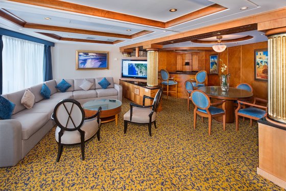 Royal Suite, obývací část - Radiance of the Seas