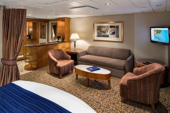 Grand Suite, obývací část - Serenade of the Seas