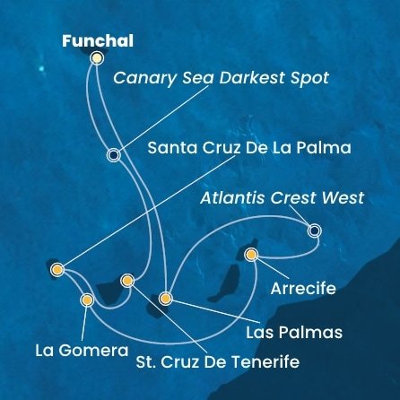 Portugalsko, Španělsko z Funchalu na lodi Costa Fortuna