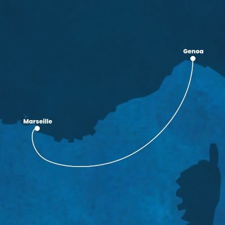 Itálie, Francie z Janova na lodi Costa Fascinosa