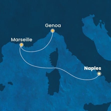 Itálie, Malta, Sicílie z Neapole na lodi Costa Fascinosa