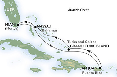 Poznání Portorika z Miami na lodi MSC Divina