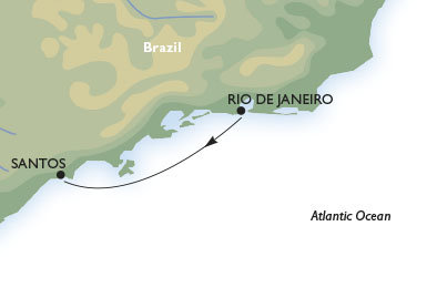 Brazílie z Rio de Janeira na lodi MSC Preziosa