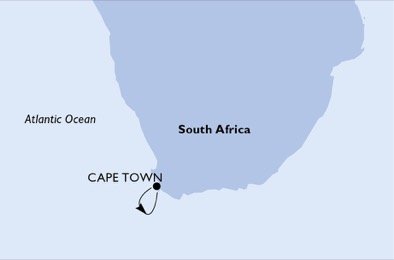 Jihoafrická republika z Kapského Města na lodi MSC Opera