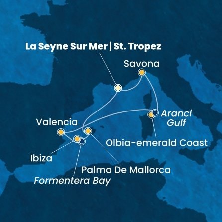 Itálie, Řecko, Malta na lodi Costa Fascinosa