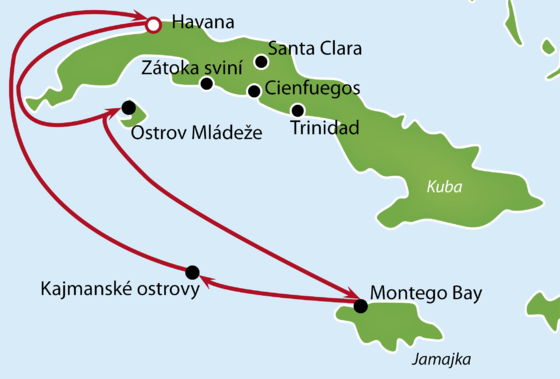 Plavba po Karibiku na lodi MSC Opera s pobytem na Kubě