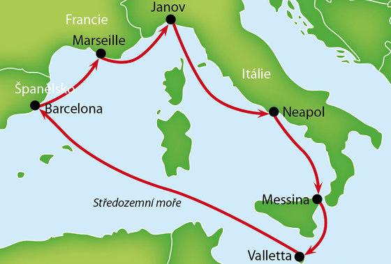 Západním Středomořím na zbrusu nové lodi MSC Seaview