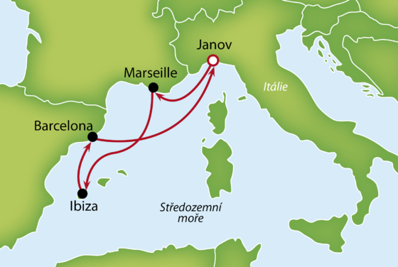 Malá ochutnávka západního Středomoří s průvodcem