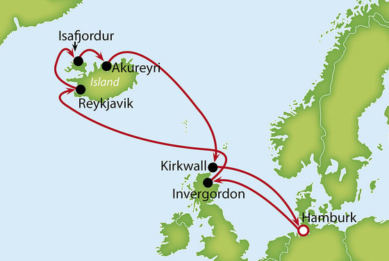 Neobjevené kouzlo Islandu z Hamburku na lodi MSC Preziosa 