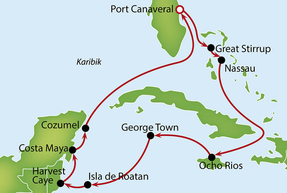 Střední Amerika a Kajmanské ostrovy na palubě luxusní výletní lodi Norwegian Breakaway 