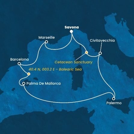 Přes Řím až na Mallorcu na Costa Toscana