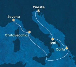 Obeplujme Itálii na Costa Deliziosa