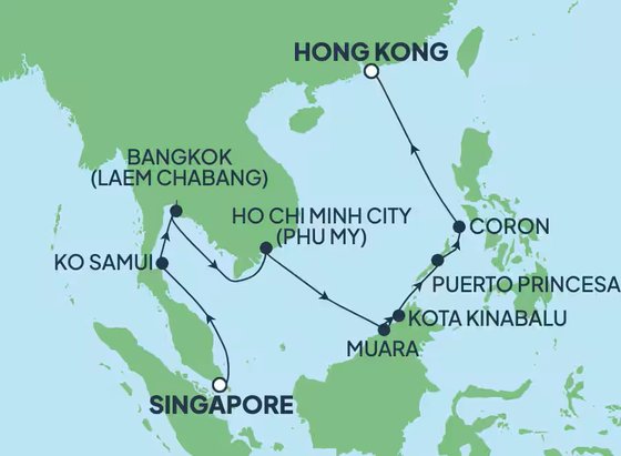 Poklady jihovýchodní Asie na Norwegian Jade