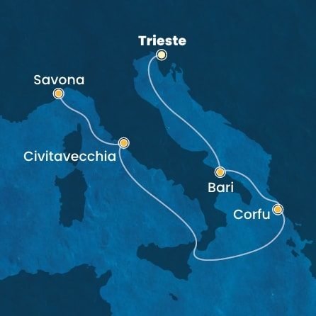 Obeplujme Itálii na Costa Deliziosa