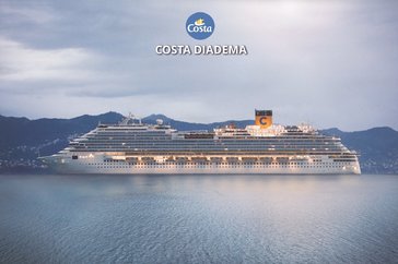 Německo, Dánsko, Norsko z Kielu na lodi Costa Diadema