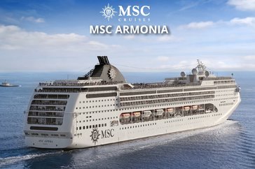 Brazílie ze Santosu na lodi MSC Armonia