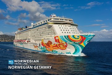 USA, Dominikánská republika, Antigua a Barbuda, Svatý Martin, Svatý Kryštof a Nevis, Bahamy z Miami na lodi Norwegian Getaway