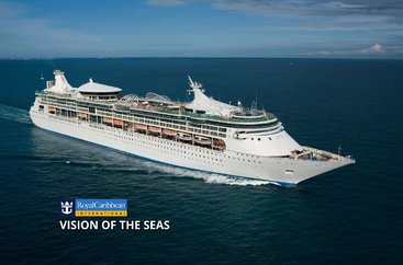 USA, Svatý Kryštof a Nevis, Antigua a Barbuda, Dominika, Svatý Martin z Baltimoru na lodi Vision of the Seas