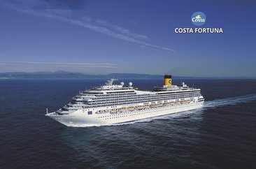 Itálie, Francie, Španělsko, , Maroko, Portugalsko ze Savony na lodi Costa Fortuna