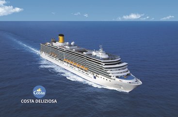 Itálie, Černá Hora, Řecko, Chorvatsko z Marghery na lodi Costa Deliziosa