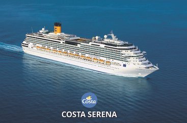 Austrálie, Nová Kaledonie, Fidži, Tonga, , Cookovy ostrovy, Francouzská Polynésie, Zámořské území Velké Británie, Chile ze Sydney na lodi Costa Serena