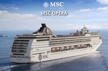 Španělsko, Portugalsko, Itálie, Francie z Málagy na lodi MSC Opera