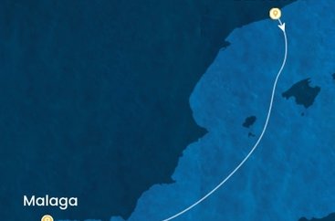 Španělsko z Barcelony na lodi Costa Favolosa