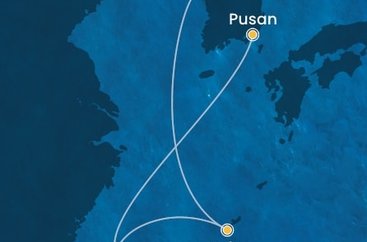 , Japonsko, Tchaj-wan, Jižní Korea na lodi Costa Serena