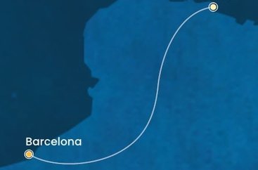 Francie, Španělsko z Marseille na lodi Costa Fascinosa
