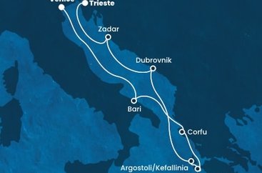 Itálie, Řecko, Chorvatsko na lodi Costa Deliziosa