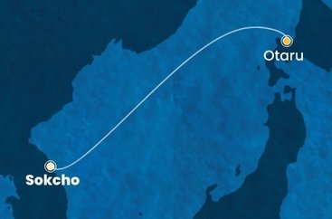 Jižní Korea, Japonsko ze Sokcha na lodi Costa Serena