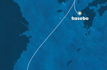 Japonsko, Jižní Korea, Tchaj-wan ze Saseba na lodi Costa Serena