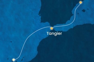 Španělsko, Maroko z Tenerife na lodi Costa Smeralda