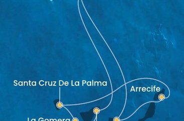 Portugalsko, Španělsko z Funchalu na lodi Costa Fortuna