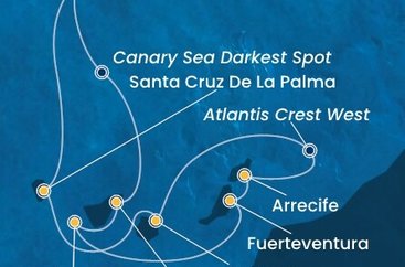 Portugalsko, , Španělsko z Funchalu na lodi Costa Fortuna