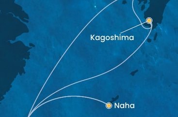 Tchaj-wan, Japonsko z Keelungu (Taipeje) na lodi Costa Serena