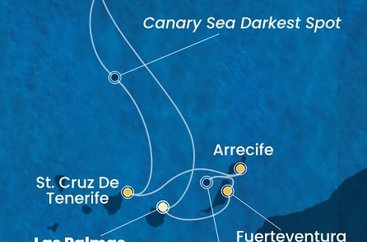 Španělsko, Portugalsko z Las Palmas na lodi Costa Smeralda