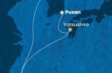 Jižní Korea, Japonsko, Tchaj-wan na lodi Costa Serena