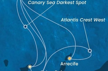 Španělsko, Portugalsko z Tenerife na lodi Costa Pacifica