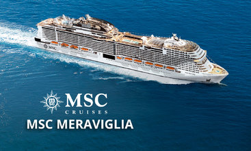 USA, Kanada, Portugalsko, Španělsko, Velká Británie, Francie z New Yorku na lodi MSC Meraviglia