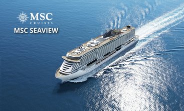 Francie, Itálie z Cannes na lodi MSC Seaview