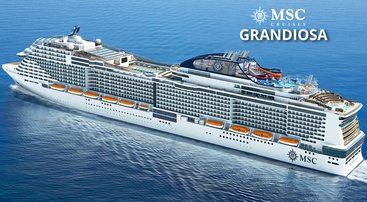 Itálie, Malta, Španělsko, Francie z Janova na lodi MSC Grandiosa