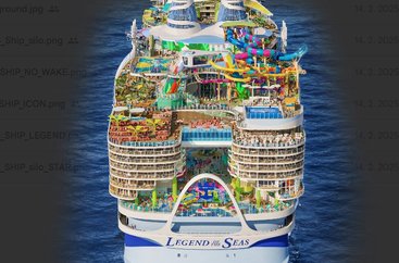 Španělsko, Itálie z Barcelony na lodi Legend of the Seas