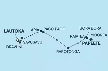 Francouzská Polynésie a jižní Pacifik na Norwegian Spirit