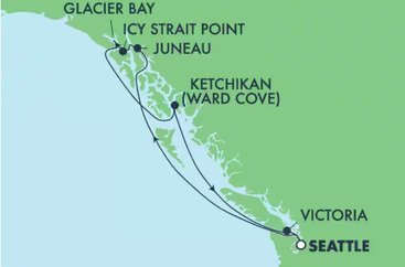 Za panenskou přírodou Aljašky na Norwegian Joy