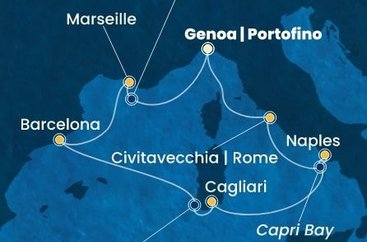 Léto na vlnách Středomoří na Costa Smeralda